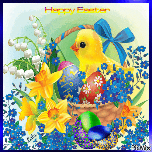Happy Easter 22 - Darmowy animowany GIF