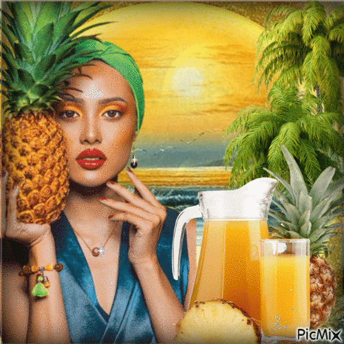 Ananas - Ingyenes animált GIF