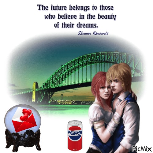 The Future Belongs To Those Who Believe - png gratis