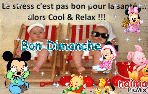 Bon Dimanche - GIF animado grátis