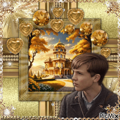 {{{William Moseley in Gold}}} - 無料のアニメーション GIF