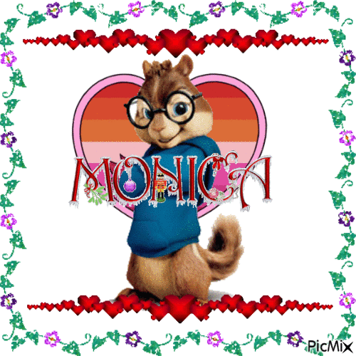 monica - Δωρεάν κινούμενο GIF
