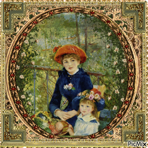 ☆☆ Pierre-Auguste Renoir ☆☆ - Bezmaksas animēts GIF