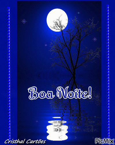 Boa Noite - Animovaný GIF zadarmo