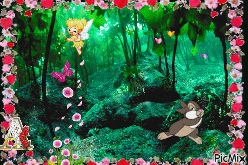 Bosque encantado - Nemokamas animacinis gif