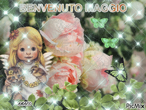 BENVENUTO MAGGIO - Free animated GIF