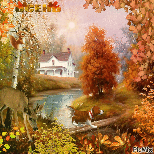 Autumn. - Darmowy animowany GIF