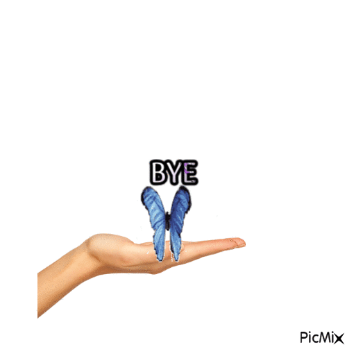 bye - Darmowy animowany GIF