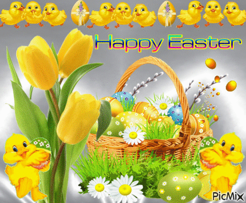 HAPPY EASTER - Free animated GIF - PicMix