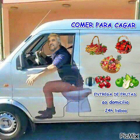 COMER PARA CAGAR - Бесплатный анимированный гифка
