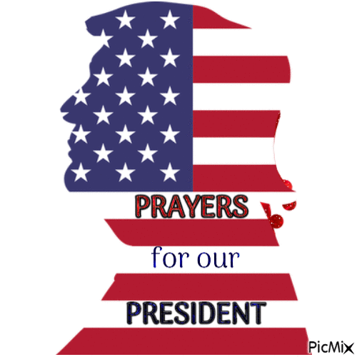 Prayers for our President - Animovaný GIF zadarmo