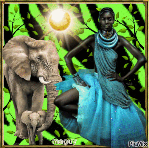 pour le concours afrique - Zdarma animovaný GIF