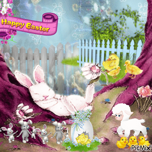 Easter - GIF animasi gratis
