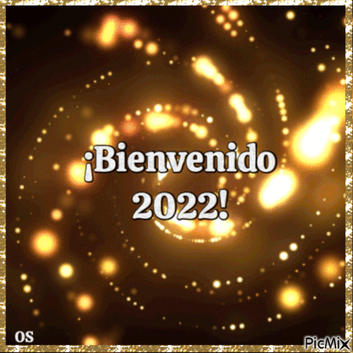 Bienvenido 2022 - Ilmainen animoitu GIF