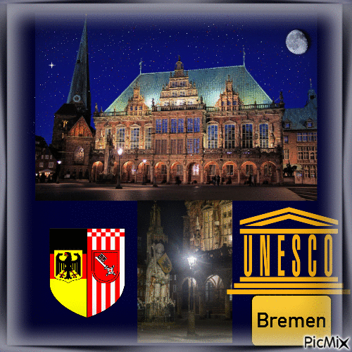 Bremen UNESCO Kulturerbe - Ilmainen animoitu GIF