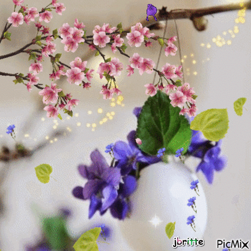 floral - Бесплатный анимированный гифка