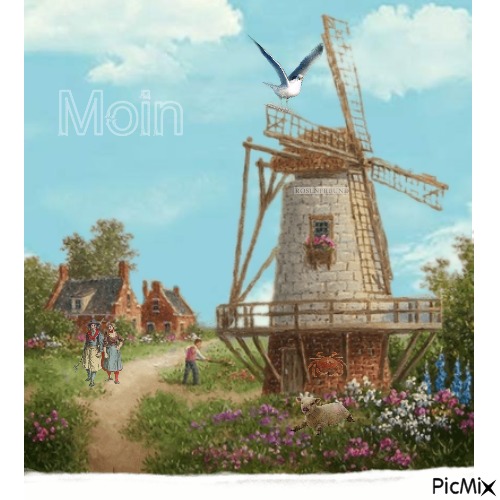 Landscape  Mill - Free PNG