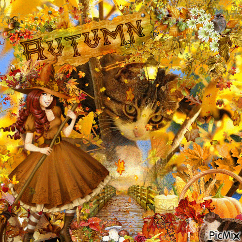 Autumn paradise - Gratis geanimeerde GIF