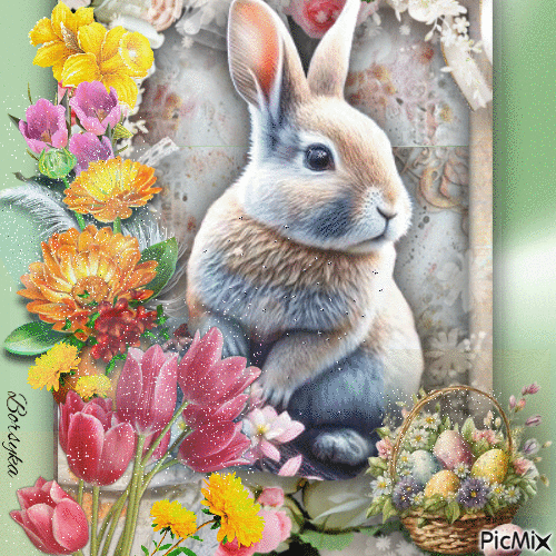 Boldogságot Húsvétra! - Безплатен анимиран GIF