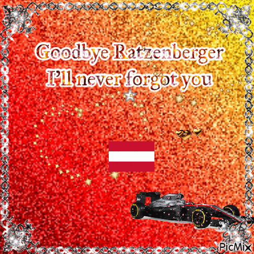 Tribute for Ratzenberger - GIF animé gratuit
