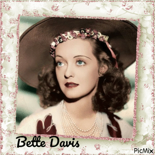 Bette Davis - GIF animé gratuit