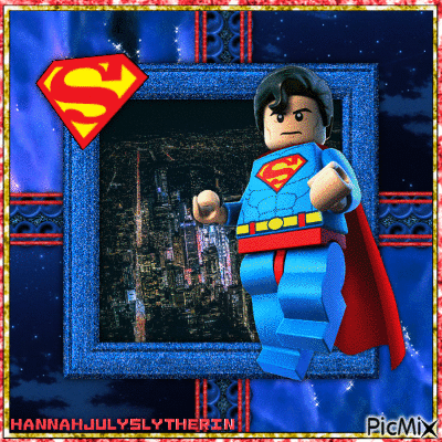 [♦]Superman LEGO[♦] - 無料のアニメーション GIF