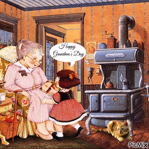 Happy Grandma’s Day - Ingyenes animált GIF