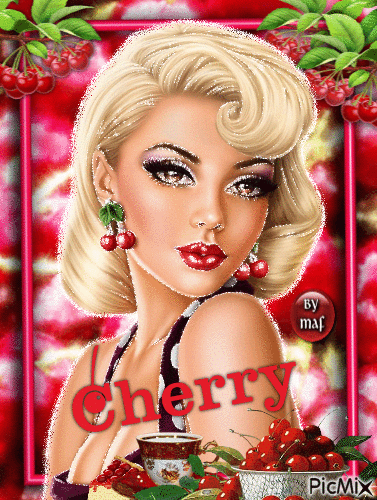 Cherry 🍒 - Бесплатный анимированный гифка
