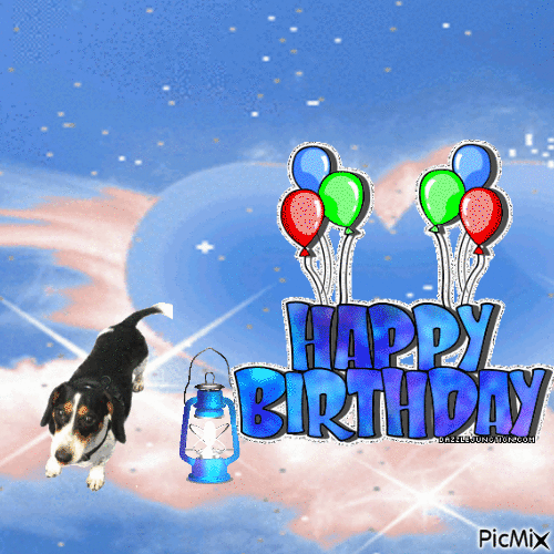 Feliz cumpleaños - GIF animado gratis