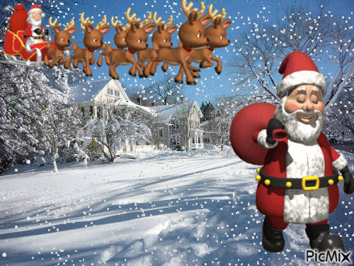 ho ho ho - Bezmaksas animēts GIF