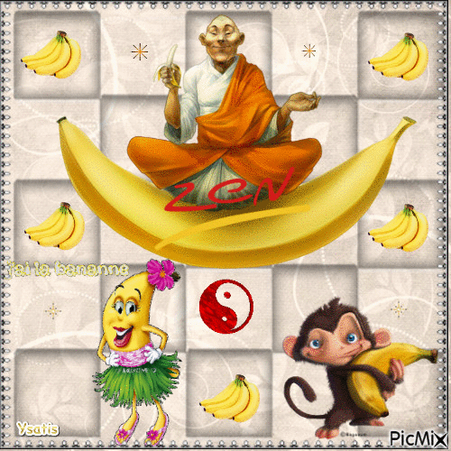 J'ai la banane - GIF animate gratis