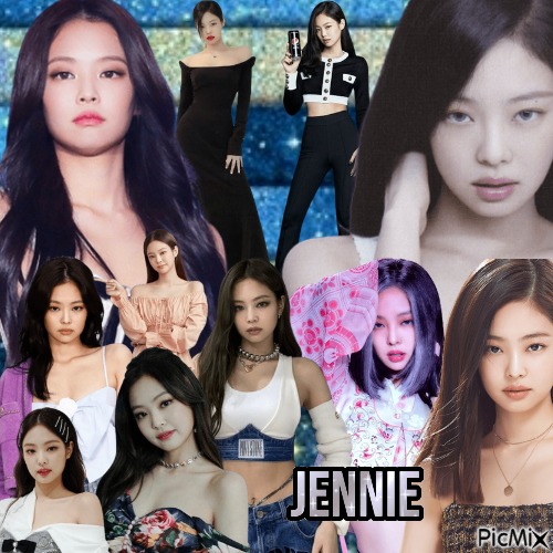 JENNIE ~ PHOTO COLLAGE - Free PNG