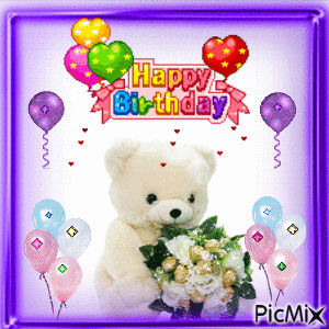 happy birthday, feliz cumpleaños,wishes - Free animated GIF - PicMix