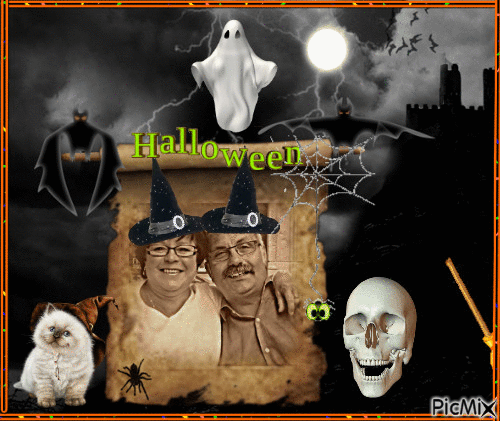 concetta et.... hallowen - Darmowy animowany GIF