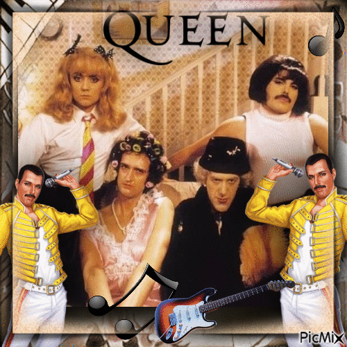Queen - Bezmaksas animēts GIF