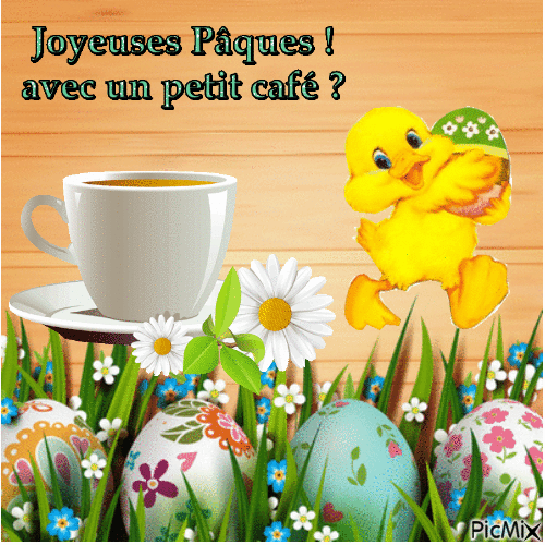 joyeuses Pâques - Bezmaksas animēts GIF