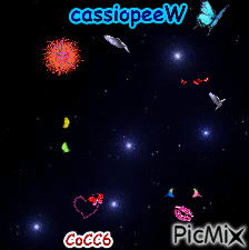 Cassiopée - GIF animé gratuit