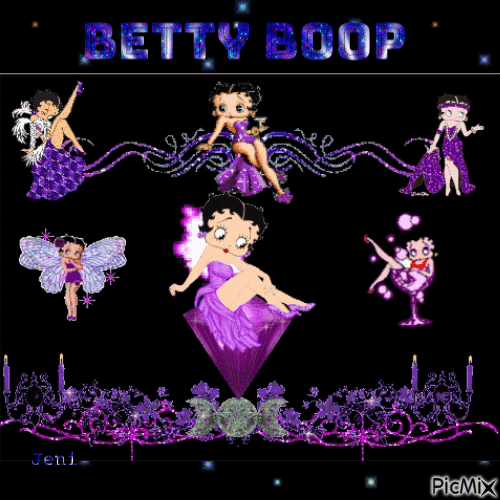 Betty boop - Бесплатни анимирани ГИФ