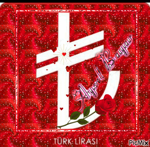 Türk Lirası - Zdarma animovaný GIF