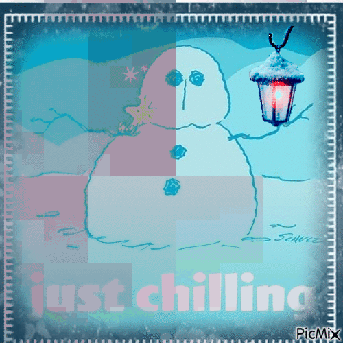Just chilling! 🙂 - GIF animasi gratis