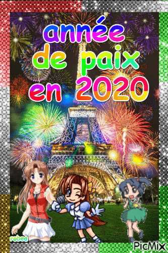 Année de paix en 2020 - 無料のアニメーション GIF