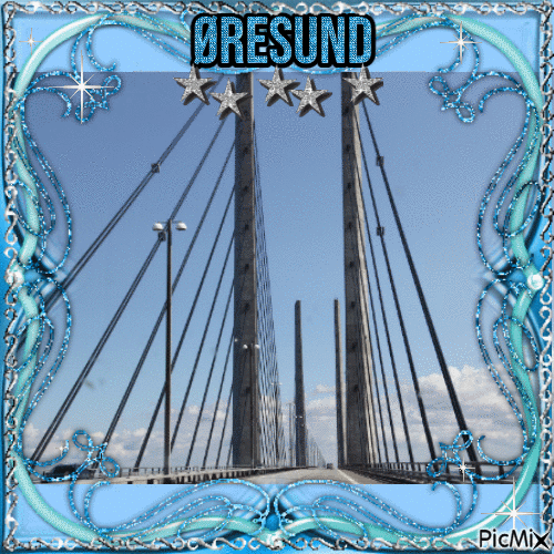 ØRESUND BRIDGE - Free animated GIF