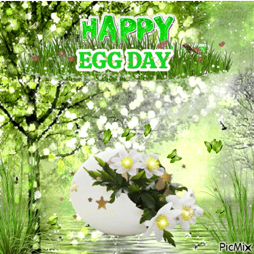 Egg day - Free animated GIF