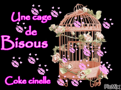 une cage - Bezmaksas animēts GIF