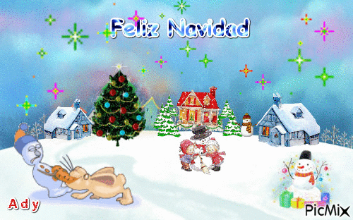 Joyeux Noel - GIF animado grátis