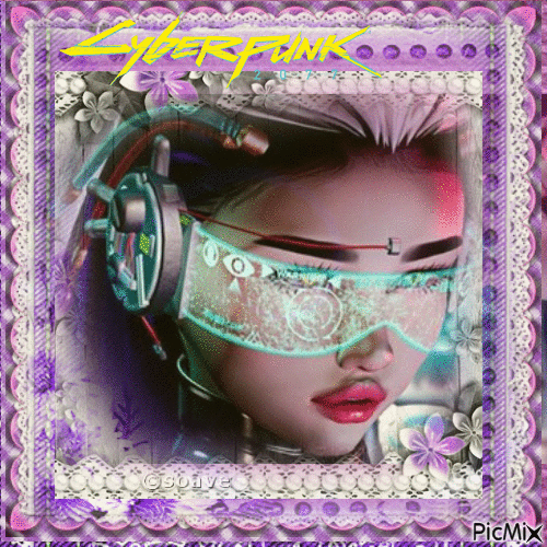 cyberpunk - Gratis animeret GIF
