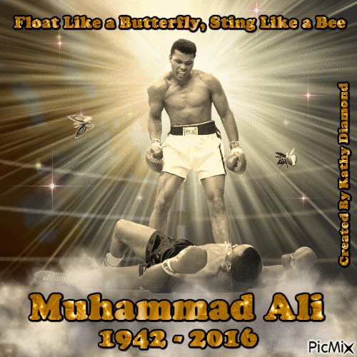 Muhammad Ali - GIF animé gratuit