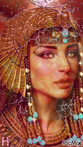 Египетская Богиня - 免费动画 GIF