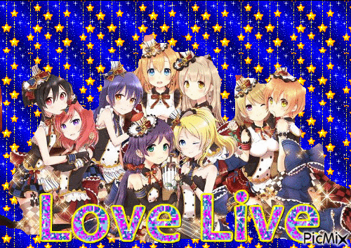 Love Live - Animovaný GIF zadarmo
