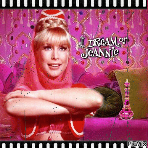 I dream of Jeanie - Ilmainen animoitu GIF